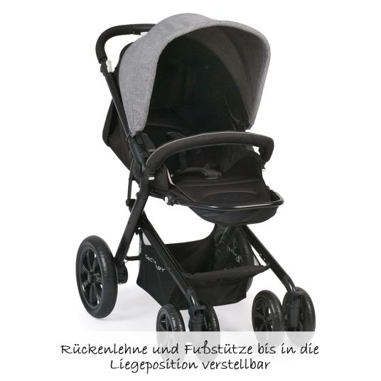Chic 4 Baby Sports car Pronto - Jeans Grey