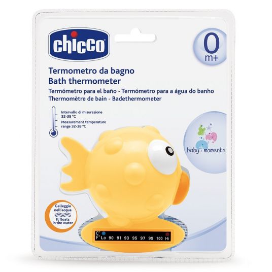 Chicco Bath Thermometer - Fish Orange