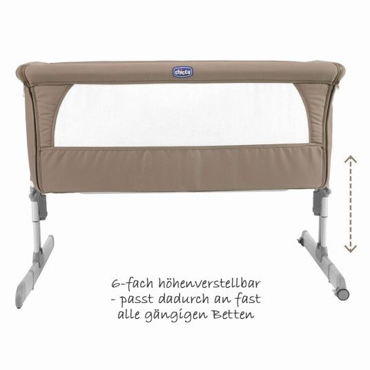 Chicco Next 2 Me side bed - Dove Grey