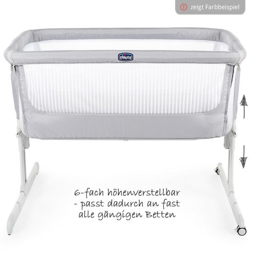Chicco Next2me Air Bassinet - Beige scuro