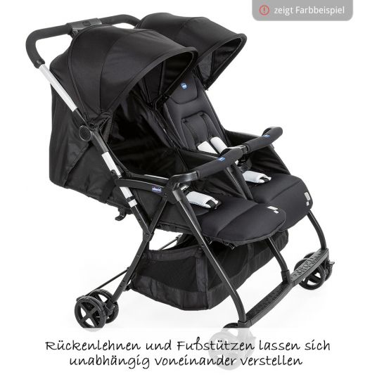 Chicco Sibling buggy & twin buggy Ohlala Twin incl. rain cover - Paprika