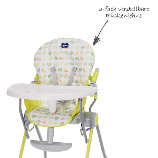 Chicco High chair Pocket Meal - Green Apple