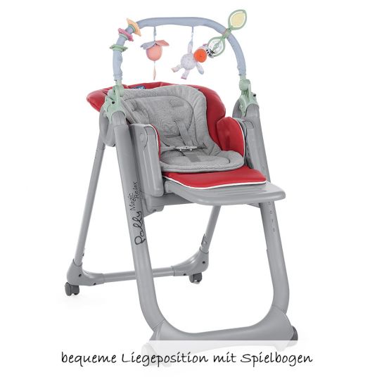 Chicco Hochstuhl Polly Magic Relax - Red