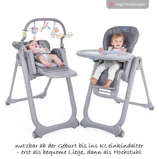 Chicco Hochstuhl und Babyliege Polly Magic Relax - Paradis Pink
