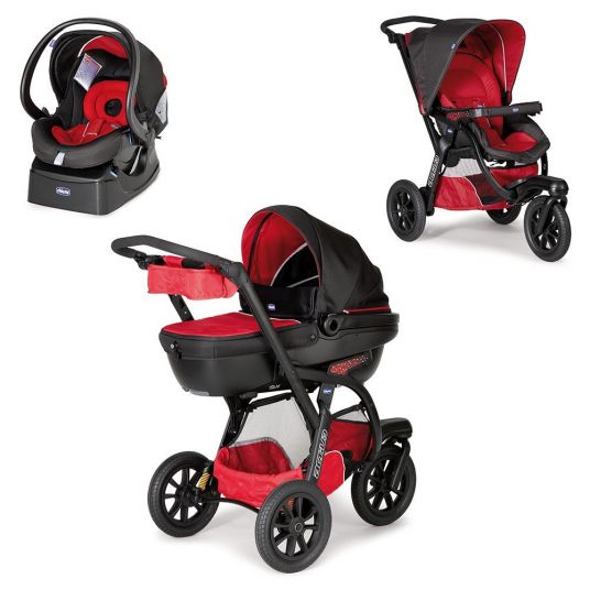 Chicco Stroller set Trio System Activ3 Top with Kit Car - Race