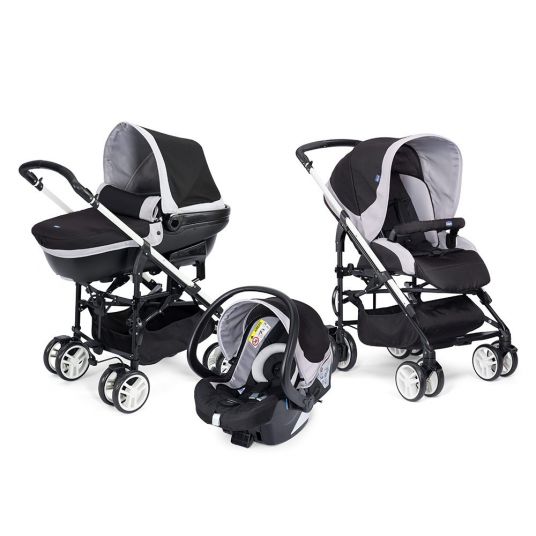 Chicco Stroller Set Trio System My City with Kit Car - Black Night