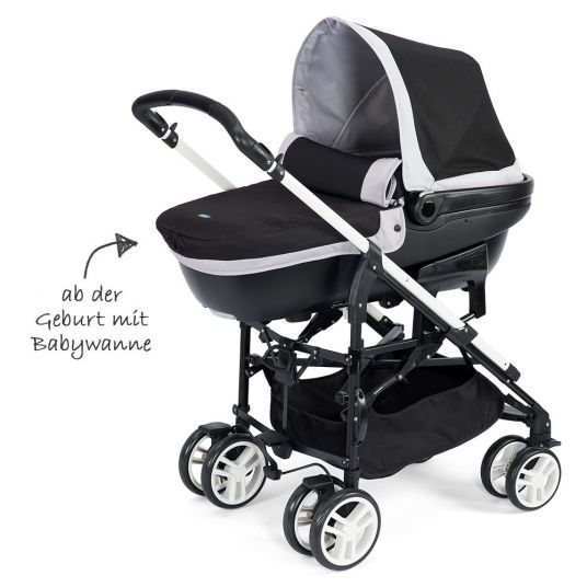 Chicco Stroller Set Trio System My City with Kit Car - Black Night
