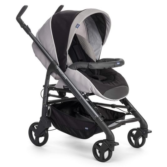 Chicco Duo Love Motion Combi Stroller - Black Night