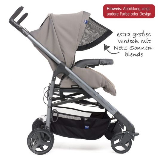 Chicco Duo Love Motion Combi Stroller - Black Night