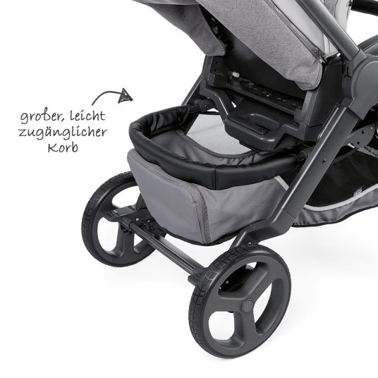 Chicco Combi stroller Duo Stylego Up Crossover - Elegance