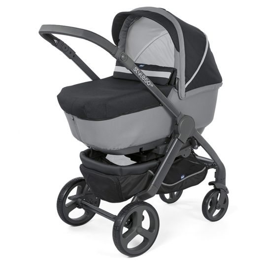 Chicco Duo Stylego Up Crossover Stroller - Jet Black