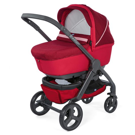 Chicco Passeggino Duo Stylego Up Crossover - Red Passion