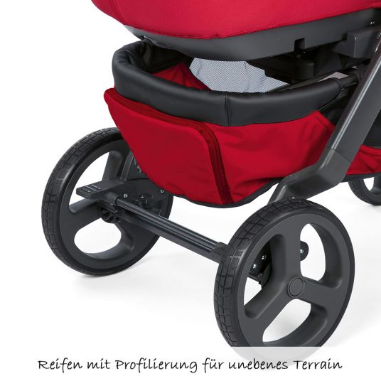 Chicco Passeggino Duo Stylego Up Crossover - Red Passion