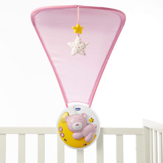 Chicco Mobile with projector Next2Moon - Pink