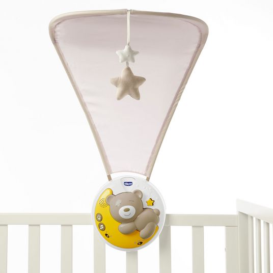 Chicco Mobile mit Projektor Next2Moon - Taupe