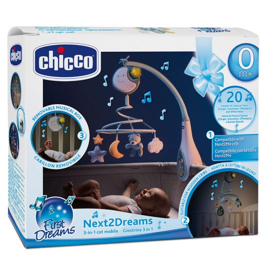 Chicco Musica Mobile Next2Dreams - Blu
