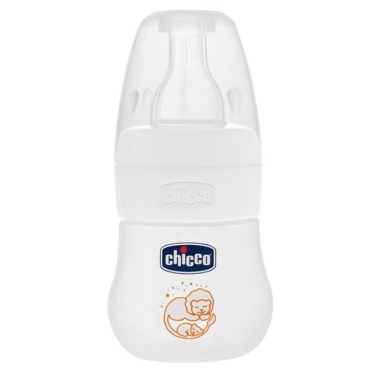 Chicco PP-Flasche Mini 60 ml - Silikon 1 Loch