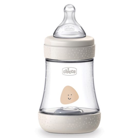 Chicco PP bottle Perfect5 Anti-Colic 150 ml - Silicone Gr.1 - Grey