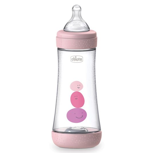 Chicco PP bottle Perfect5 Anti-Colic 300 ml - Silicone Gr.3 - Pink
