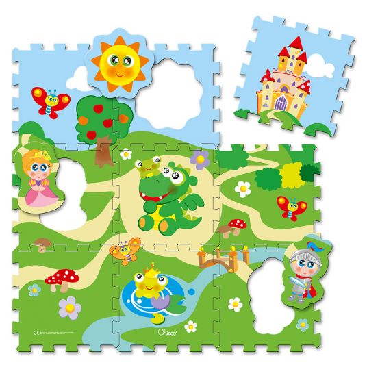 Chicco Tappeto puzzle Castello 9 pezzi