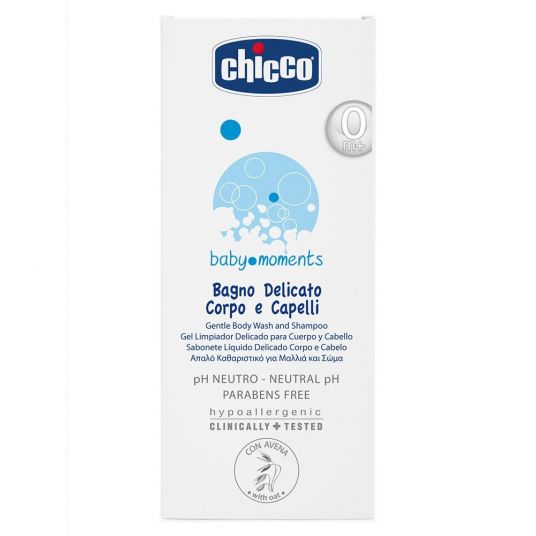 Chicco Cleansing bath mild for body & hair 200 ml