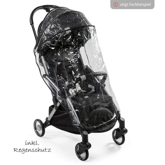 Chicco Travel buggy Goody loadable up to 22 kg with self-closing mechanism incl. rain cover - Cool Grey