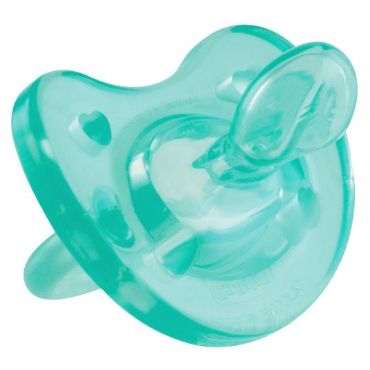 Chicco Pacifier Physio Soft - Silicone 16-36 M - Turquoise