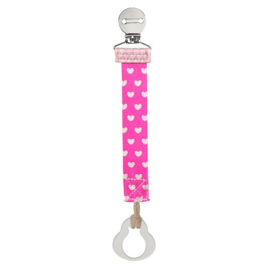 Chicco Pacifier Band Fashion Clip - Pink