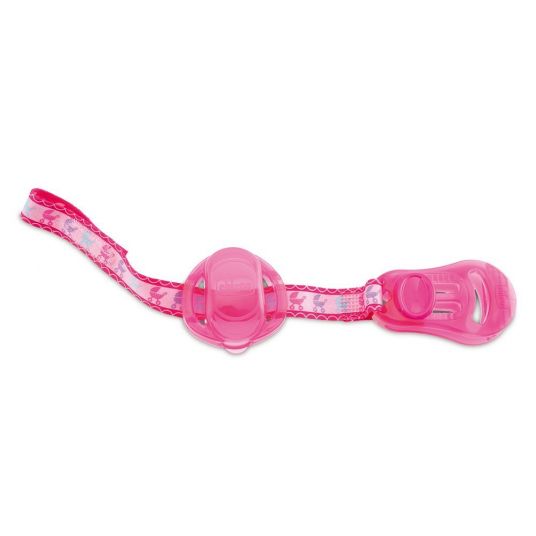 Chicco Pacifier band with teat protection - Pink