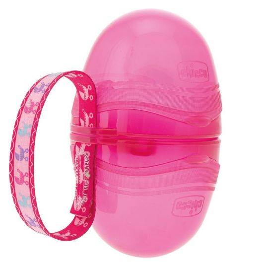 Chicco Pacifier box for 2 pacifiers - Pink