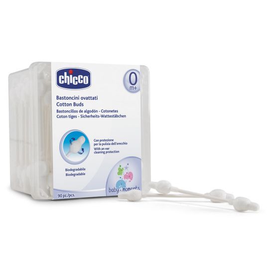 Chicco Safety cotton swabs 90 pack