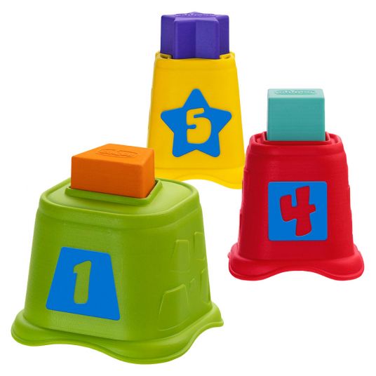 Chicco Stacking & plugging game 2 in 1 stacking cup