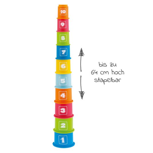 Chicco Stacking game number tower
