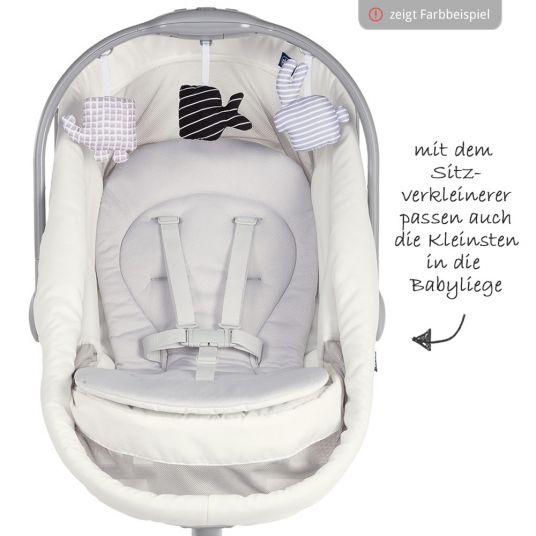 Chicco Bassinet, high chair, armchair Baby Hug 4 in 1 Air - India Ink