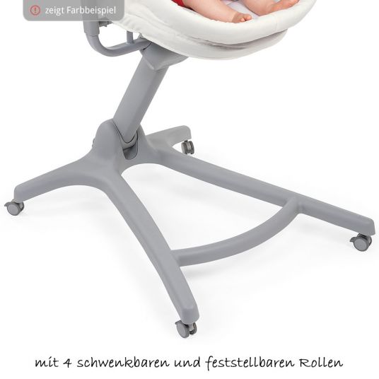 Chicco Stubenwagen, Hochstuhl, Sessel Baby Hug 4 in 1 Air - Stone