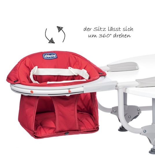 Chicco Table seat 360° - Scarlet