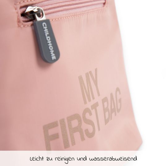 Childhome Kinderrucksack My First Bag - Rosa / Kupfer