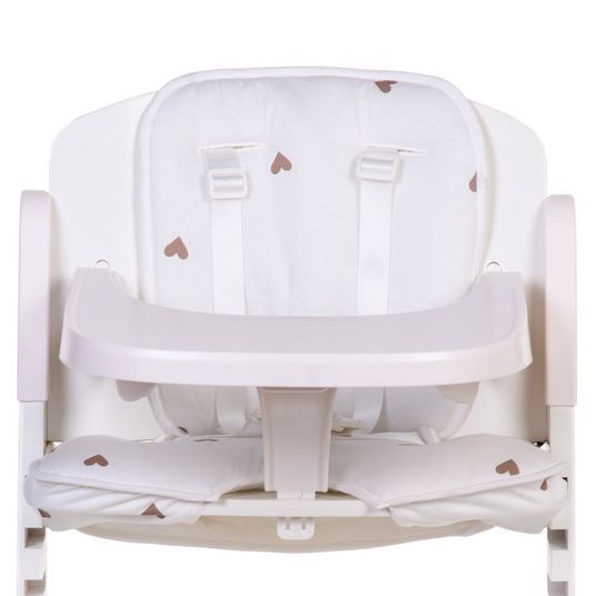 Childhome Seat reducer / seat cushion for Evosit high chair - Hearts