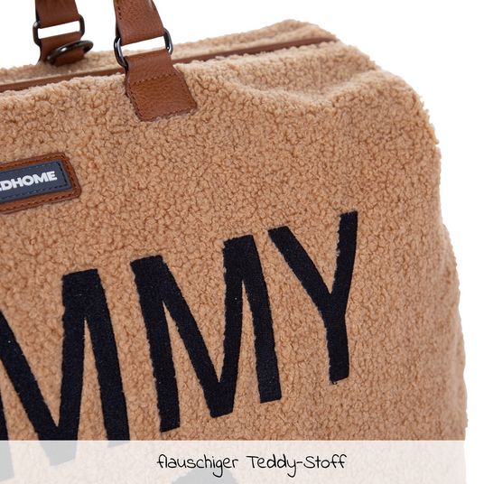 Childhome Changing bag Mommy Bag - Teddy - Brown