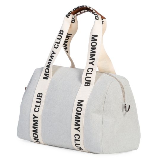 Childhome Mommy Club changing bag - Signature Canvas - Offwhite