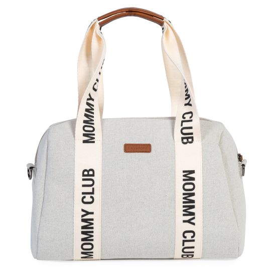 Childhome Mommy Club changing bag - Signature Canvas - Offwhite