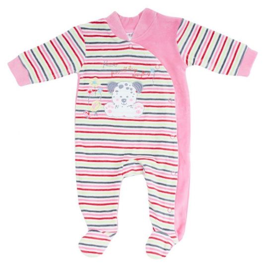 Coconette Nicki jumpsuit striped - Pink Multicolored - Size 74/80