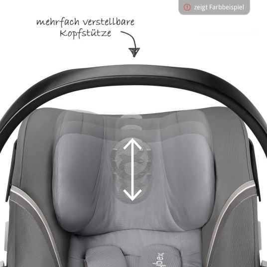 Cybex Baby car seat Aton 5 - Manhattan Grey Mid Grey