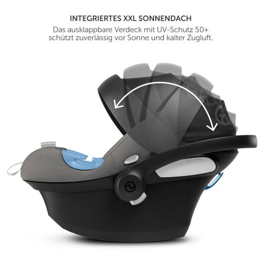 Cybex Baby car seat Aton M i-Size incl. Sensorsafe - Urban Black