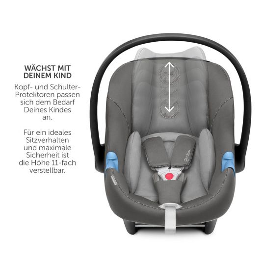 Cybex Baby seat Aton M i-Size - Manhattan Grey