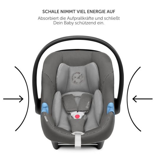 Cybex Baby seat Aton M i-Size - Manhattan Grey
