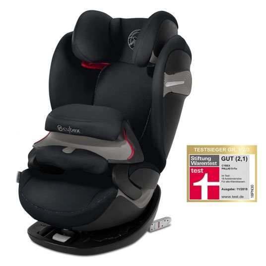 Cybex Child seat Pallas S-Fix - Lavastone Black Black