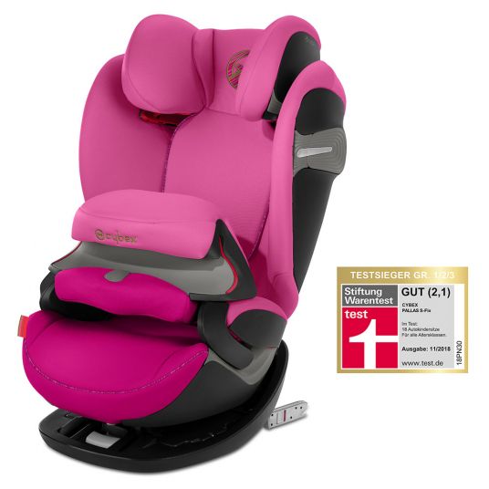 Cybex Child seat Pallas S-Fix - Passion Pink Purple