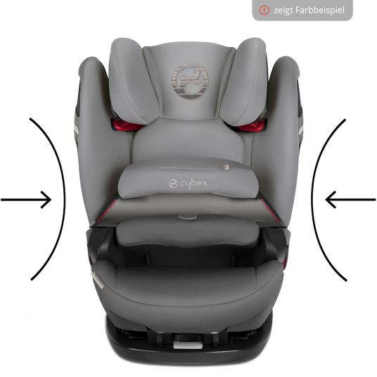 Cybex Child seat Pallas S-Fix - Pepper Black Dark Grey