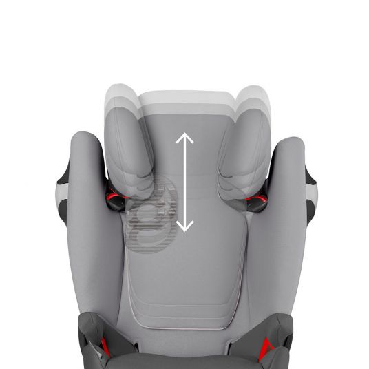 Cybex Child seat Solution M-Fix - Manhattan Grey Mid Grey